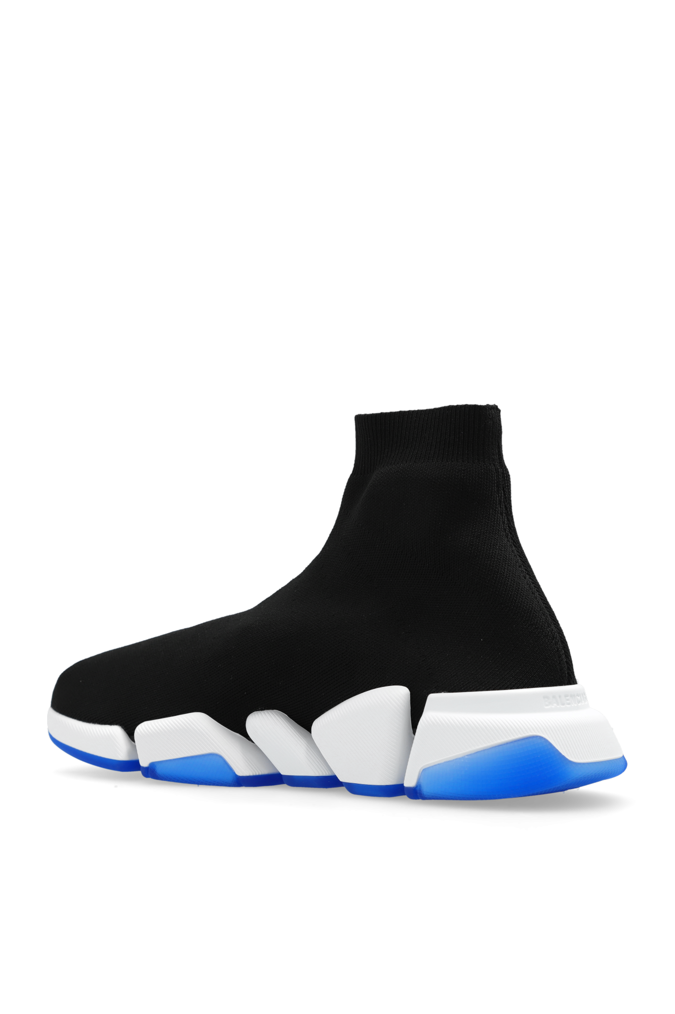 Balenciaga speed runner black on sale white